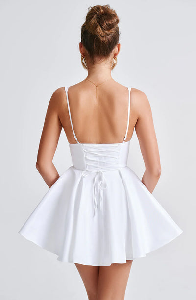 ILARIA MINI DRESS - IVORY