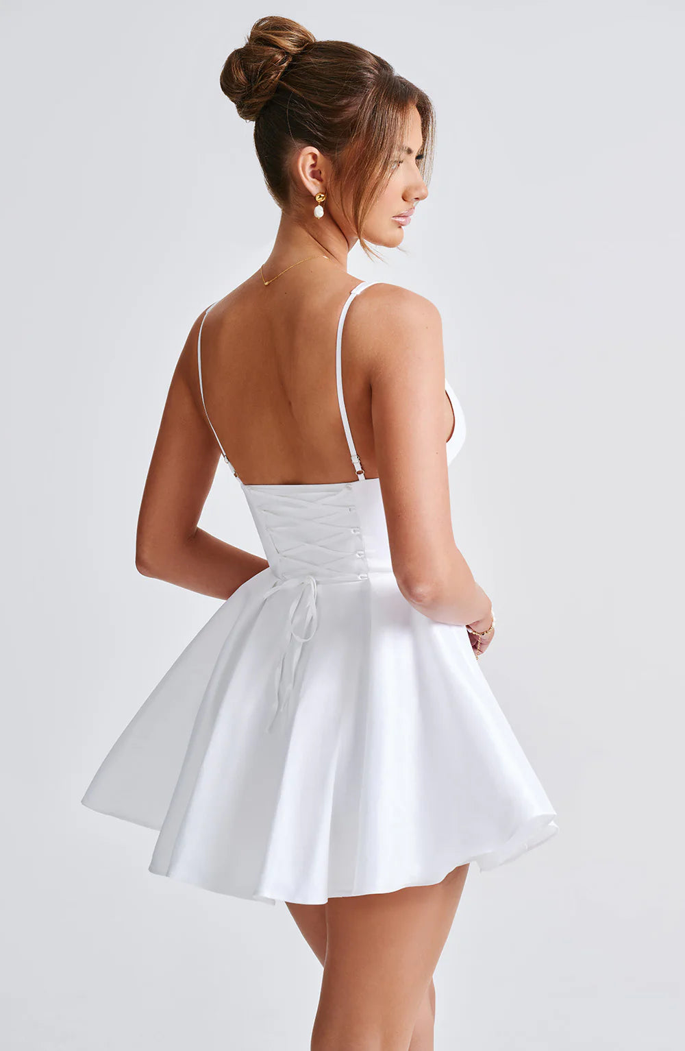 ILARIA MINI DRESS - IVORY