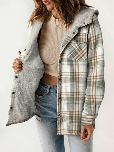 Plush Lined Flannel Jacket