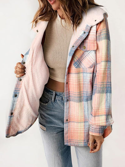 Plush Lined Flannel Jacket