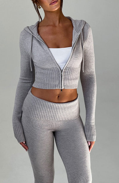 PETRONELLA KNIT HOODIE