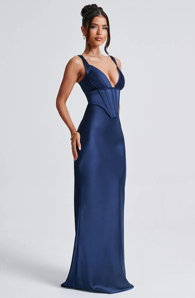 SIAN MAXI DRESS - NAVY