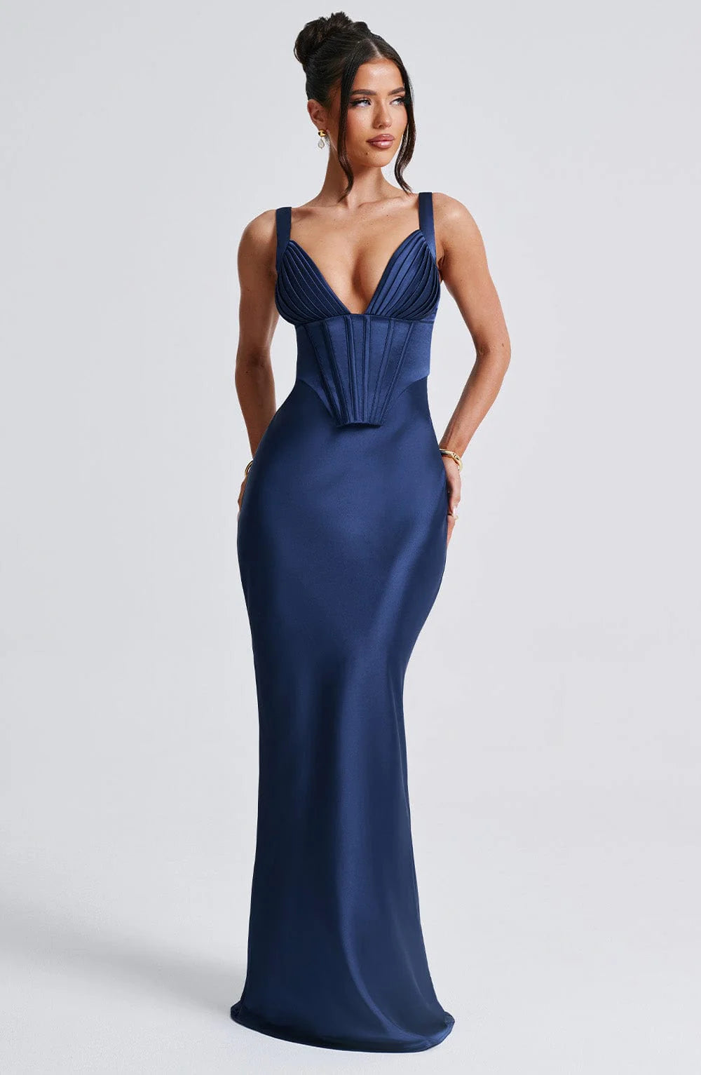 SIAN MAXI DRESS - NAVY